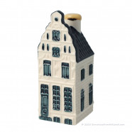 KLM miniatuur huisje nummer 10 - Delfts Blauw