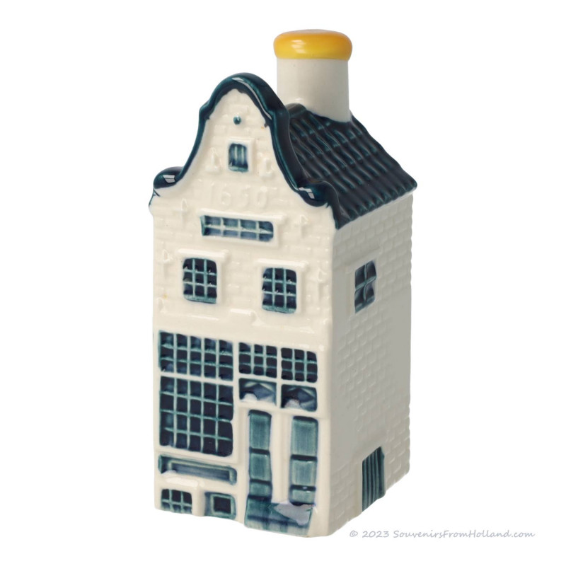 KLM miniatuur huisje nummer 12 - Delfts Blauw