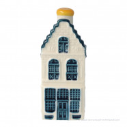 KLM miniatuur huisje nummer 15 - Delfts Blauw