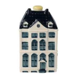 KLM miniatuur huisje nummer 48 - Delfts Blauw