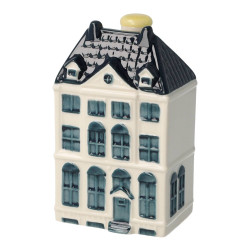 KLM miniatuur huisje nummer 48 - Delfts Blauw