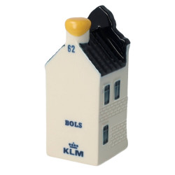 KLM miniatuur huisje nummer 62 - Delfts Blauw