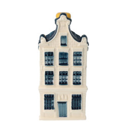 KLM miniatuur huisje nummer 80 - Delfts Blauw