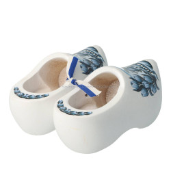 Delft Blue Tulip - 14 cm Wooden Shoes