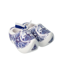 Delft Blue Mill - 8 cm Wooden Shoes
