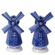 Windmill Salt & pepper shakers - Delft Blue