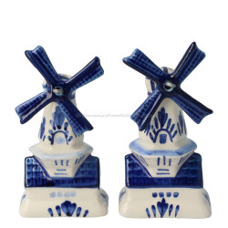 Windmill Salt and Pepper set - Delft Blue