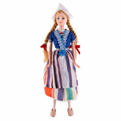 Fashion Doll Sandy Blue 32cm - Traditional Holland Costume