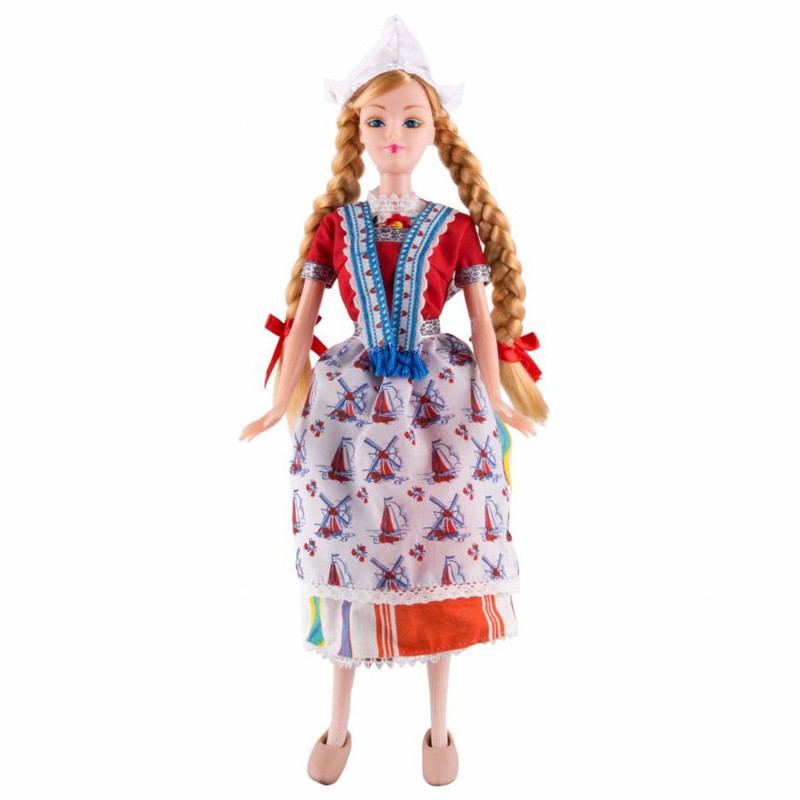 Fashion Doll Sandy Red 32cm - Traditional Holland Costume