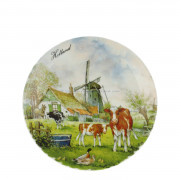 Wall Plate Windmill Cow...