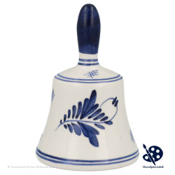 Table bell Flower 9cm - Handpainted Delftware