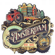 Amsterdam city ornaments -...