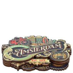 Amsterdamse stadsornamenten - 2D Magneet