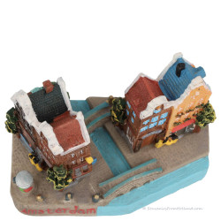 Amsterdam Grachtenhuizen - 3D miniatuur