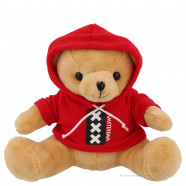 Teddybeer pluche met Amsterdam Hoody 13cm