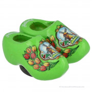 Green Tulips - Wooden Shoes...