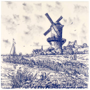 Windmill Ruisdael - Delft...