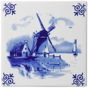 Dutch Landscape - Tile 13x13cm