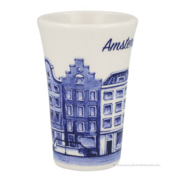Grachtenhuizen Delfts blauw Shotglas - Shooters