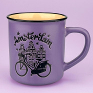 Purple Camp Mug Amsterdam 350ml