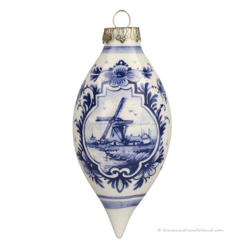 Dripball 11cm windmill - Delft Blue
