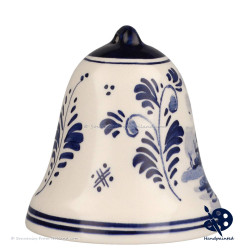 X-mas Bell Windmill 6,5cm - Handpainted Delft Blue