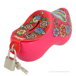 Roze spaarpotklomp 14cm