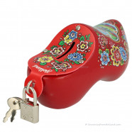 Rode spaarpotklomp 14cm