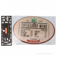 Amsterdam Coffeeshop Menu Sticker