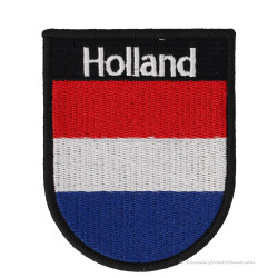 Hollandse vlag Badge