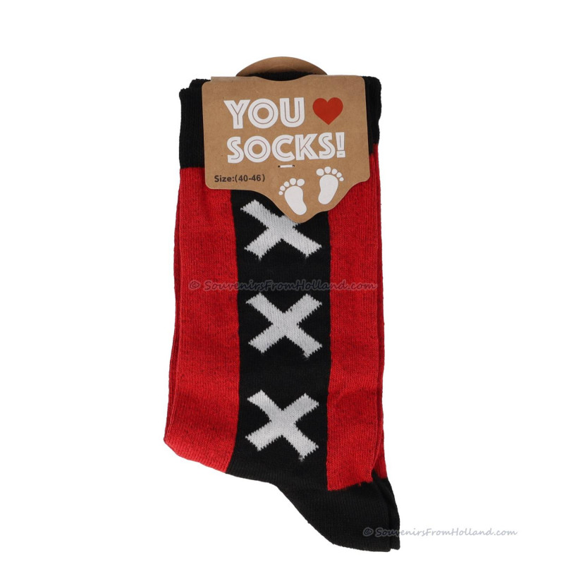 Amsterdam XXX Socks - Size 40-46