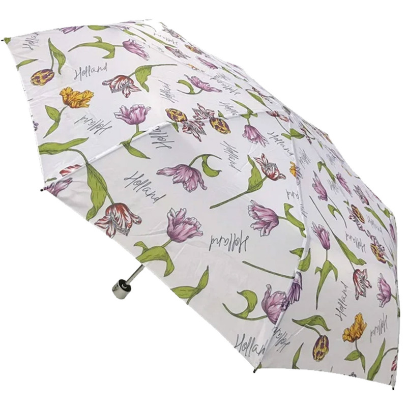 Paraplu vrolijke tulpjes Vintage design