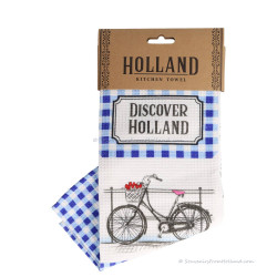 Discover Holland Blue Kitchen Towel 45x70cm