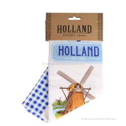 Dutch Cuisine Holland Blue Kitchen Towel 45x70cm