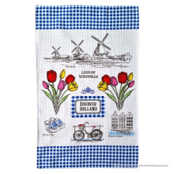 Discover Holland Blue Kitchen Towel 45x70cm
