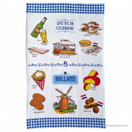 Dutch Cuisine Holland Blue Kitchen Towel 45x70cm