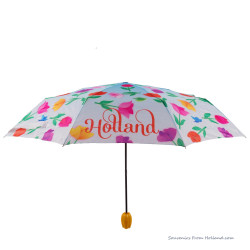 Witte Tulpen paraplu Gele Tulp handvat