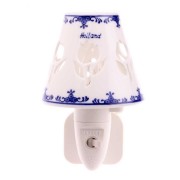 Nachtlampje - Wandlampje Tulpen - Delfts Blauw - Nachtlampje