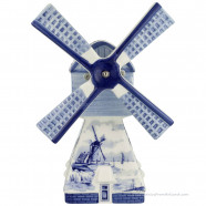 Music Windmill Delft Blue 24cm