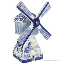 Music Windmill Delft Blue 24cm