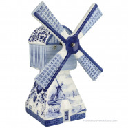 Music Windmill Delft Blue 24cm