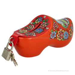 Oranje spaarpotklomp 14cm
