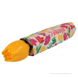 Witte Tulpen paraplu Gele Tulp handvat
