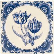 Tulpen Tegel 15x15cm