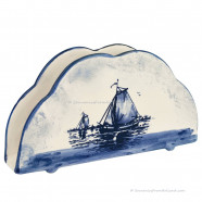 Napkins Holder Windmill landscape - Delft Blue