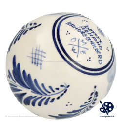 X-mas Ball Windmill 6,5cm - Handpainted Delft Blue