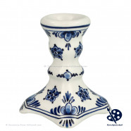 Candle holder 8,5 cm - Delft Blue Hand-painted