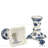 Candle holder 8,5 cm - Delft Blue Hand-painted