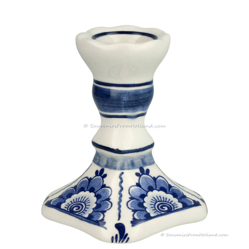 Kandelaar klein 8,5 cm - Delfts Blauw