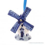 Set of 3 Typical Holland - X-mas Figurine Delft Blue